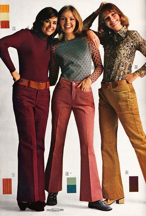 Moda Z Lat 70., 1970s Outfits, 70s Clothing, Outfits 70s, 60s 70s Fashion, Fashion 70s, Mode Hippie, 70s Women, 70s Inspired Fashion