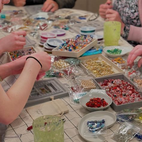 We’ve got a few tickets available on our Beaded Jewellery Workshop on 20th June. You’ll learn all about @easthope.studio and how they make their Murano glass beads, whilst creating your own piece of jewellery from their extensive range of handmade and recycled vintage beads & charms. A perfect activity for beginners or experienced crafters alike. You’ll finish the workshop with your very own necklace or bracelet, made & designed by you! Book via our website, link in our bio www.snoopshre... Bead Making Aesthetic, Beading Workshop, Faerie Jewelry, Jewelry Making Party, Jewelry Making Workshop, Jewellery Workshop, Making Jewelry For Beginners, Kids Workshop, Bead Studio