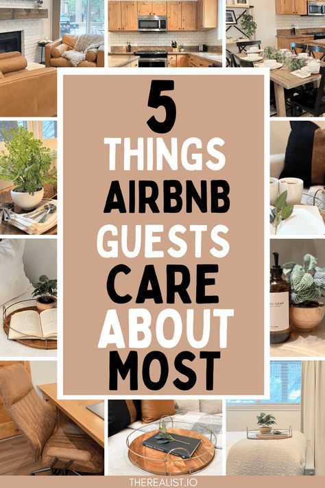 5 Things Your Airbnb Guests Really, Really Want Decorate Airbnb, Airbnb Checklist, Air Bnb Tips, Vrbo Host, Vacation Rental Host, Airbnb House, Airbnb Design, Airbnb Rentals, Hosting Guests