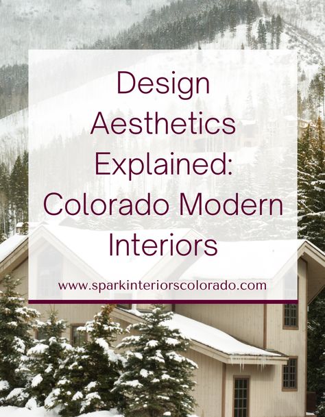 Use the sustainable and sleek Colorado modern interior design to bring the mountains, alpine lakes, and wildlife into your home! Aspen Decor Ideas, Alpine Style Interiors, Modern Colorado Home Interior Design, Utah Interior Design, Colorado Modern Interiors, Mountain Contemporary Home Interiors, Colorado Mountain Homes Interior, Modern Alpine Interior, Mountain Modern Interior Design