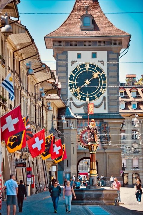 19 Most Famous Historical Landmarks in Switzerland Switzerland Photography, Switzerland Tour, Places In Switzerland, Switzerland Cities, Bern Switzerland, Visit Switzerland, Switzerland Travel, Historical Landmarks, Zermatt