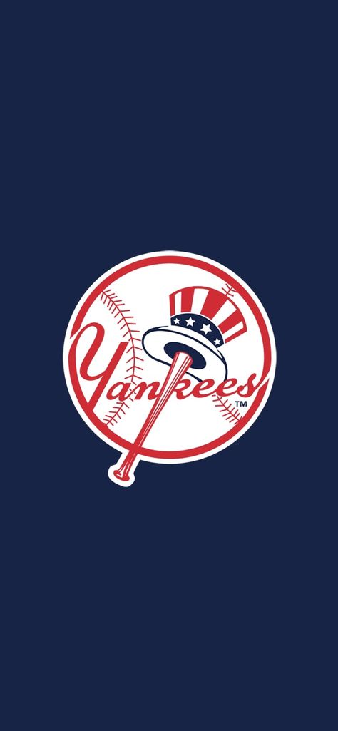 Yankees Logo Wallpaper, New York Yankees Wallpaper, Major League Baseball Logo, Yankees Wallpaper, Cool Lock Screens, Baseball Wallpaper, Baseball Logo, Yankees Logo, Logo Wallpaper