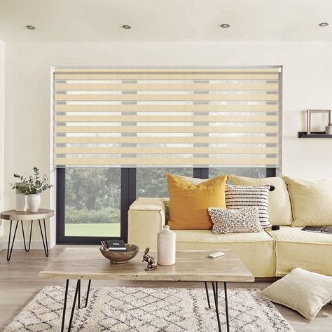 Luxury day and night blinds Blinds Day And Night, Zebra Blinds For Windows, Zebra Blinds Living Rooms, Zebra Blinds Bedroom, Vision Blinds, Persiana Sheer Elegance, Blinds For Windows Living Rooms, Interior Solutions, Night Shades