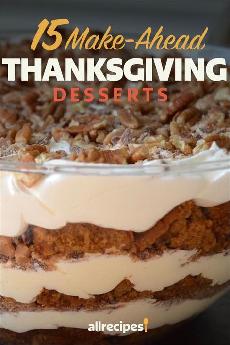 Thanksgiving Desserts Pie, Thanksgiving Desserts Kids, Best Thanksgiving Recipes, Thanksgiving Desserts Easy, Decorações Com Comidas, Thanksgiving Dinner Recipes, Thanksgiving Cooking, Make Ahead Desserts, Thanksgiving Recipes Side Dishes