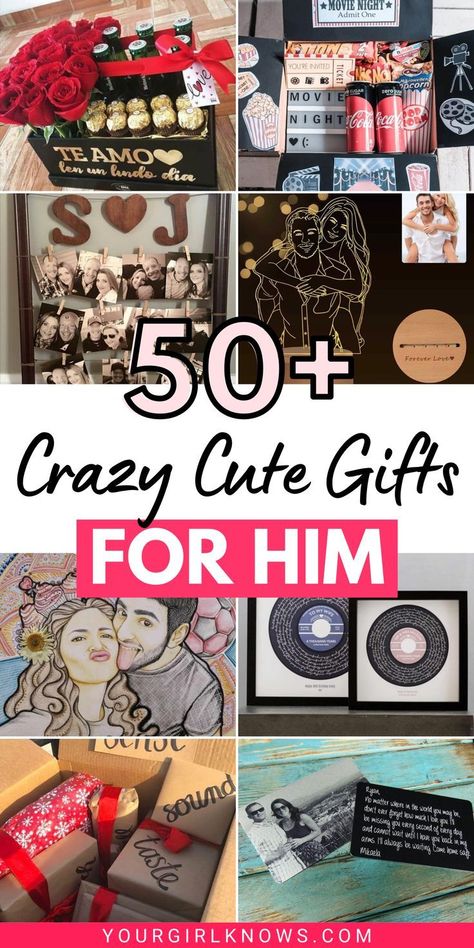 50+ Romantic Valentine's Gift Ideas for him Diy Valentines Gift, Diy Birthday Gifts For Him, Diy Valentine Gifts For Boyfriend, Valentines Romantic, Valentines Gift For Boyfriend, Diy Anniversary Gift, Romantic Gifts For Him, Birthday Gifts For Boyfriend Diy, Valentine Gifts For Husband