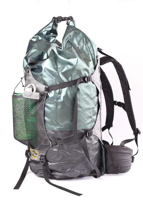 Dry Bag Hauling Backpack - Backpacking Light Ultralight Camping Gear, Backpack Project, Bushcraft Backpack, Dry Bag Backpack, Bike Packing, Retro Backpack, Diy Backpack, Bushcraft Camping, Thru Hiking