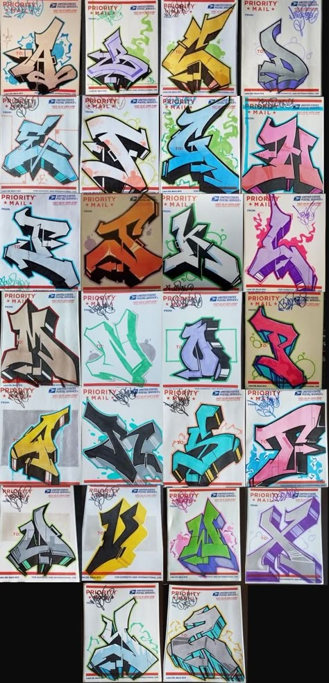 Fonts Doodle, Graffiti Alphabet Wildstyle, Graffiti Alphabet Styles, Easy Graffiti, Doodle Font, Graffiti Lettering Alphabet, Graffiti Art Letters, Handwriting Logo, Graffiti Wildstyle