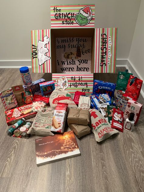 Care Package For Deployed Husband, Gifts For Deployed Soldiers, Deployment Anniversary Care Package, Calendar Squares Deployment, Christmas Care Package For Family, Christmas Care Package For Boyfriend, Deployment Christmas Care Packages, Gifts For Deployed Husband, Care Package Ideas For Husband