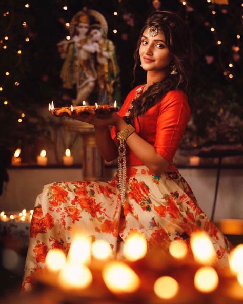 64.5k Likes, 568 Comments - Sreeleela (@sreeleela14) on Instagram: “Happy Diwali 😊” Diwali Photoshoot, Diwali Photography, Diwali Pictures, Diwali Photos, Diwali Images, Indian Photoshoot, Love Couple Photo, Best Photo Poses, Photo Poses For Couples