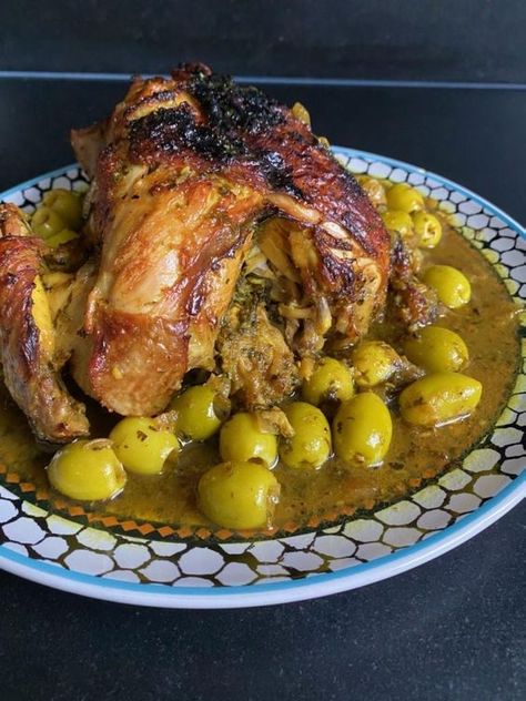 Morocco Food, Moroccan Dishes, Roast Chicken Recipes, Moroccan Food, Batch Cooking, Fresh Salads, Ingredients Recipes, Food Lover, Ramadan