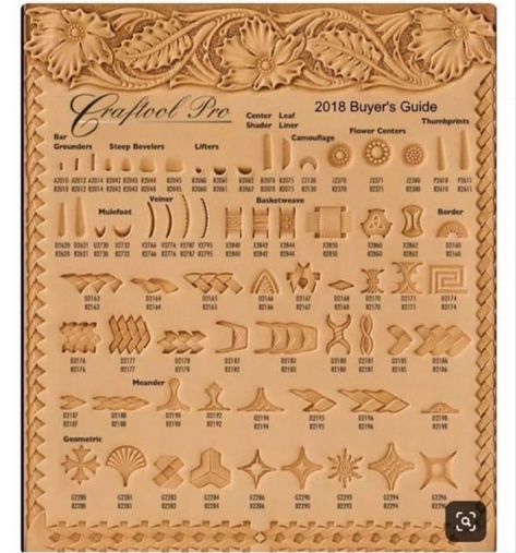 Leather Stamping Patterns, Diy Leather Engraving, Diy Leather Working, Handmade Leather Work, Custom Leather Work, Leather Stamping, Leather Working Patterns, Leather Working Tools, Leather Tooling Patterns