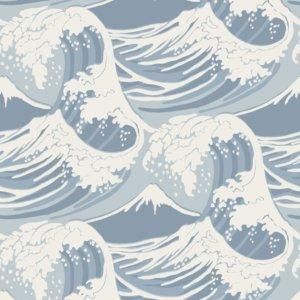 The Ocean, Wave Wallpaper, The Great Wave, Ocean Wave, In The Ocean, Great Wave, Blue And White, Blue, White