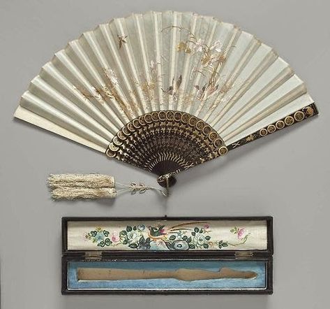 Chinese Fans, Chinese Accessories, Folding Fans, Antique Fans, Museum Of Fine Arts Boston, Japanese Fan, Vintage Fans, Hand Fans, Folding Fan