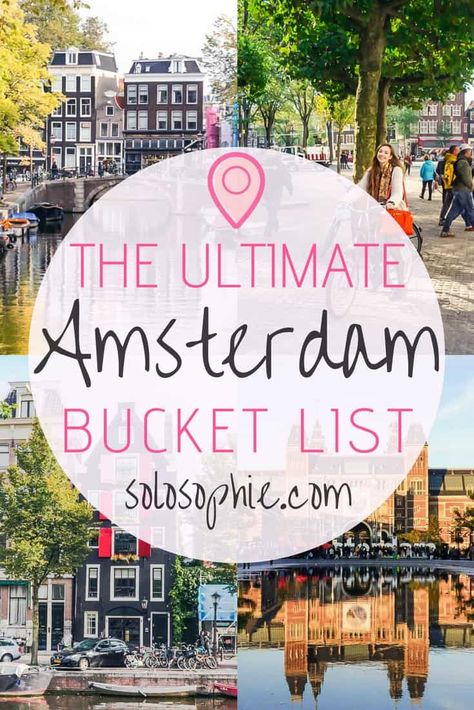 Amsterdam Vacation, Amsterdam Attractions, Amsterdam Itinerary, Amsterdam Bucket List, Amsterdam Travel Guide, London Bucket List, Europe Bucket List, Visit Amsterdam, Netherlands Travel