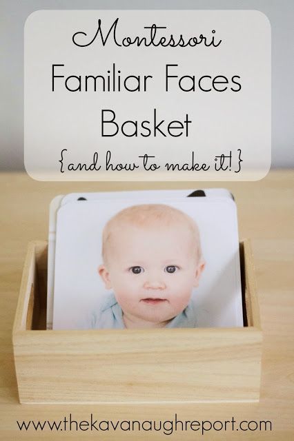 Montessori Familiar Faces Basket with a tutorial on how to make these personalized DIY cards #easybabyactivities #activitiesforbabies #playwithbabies Baby Zintuiglijk, Cosy Corners, Infant Classroom, Baby Montessori, Baby Play Activities, Montessori Toddler Activities, Education Positive, Montessori Ideas, Montessori Baby