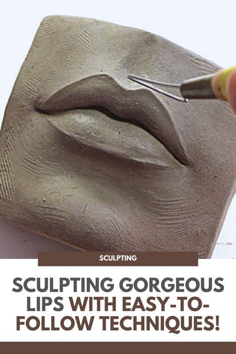 Ready to mold magic with your hands? This video tutorial is your golden ticket to mastering the art of sculpting lips in water-based clay! Whether you're a seasoned sculptor, a pottery enthusiast, or just someone curious about the world of clay and art, this demo is tailor-made for you. This video creator is your sculpting sherpa, guiding you step by step through the mesmerizing process. Learn the secrets of shaping the perfect lips, from the basic form to adding intricate... Sculpting Eyes In Clay, Clay Lips Tutorial, Clay Sculpting Ideas, Lips Sculpture, Clay Lips, Hello How Are You, Sculpting Tutorials, Ceramic Sculpture Figurative, Painted Coffee Mugs