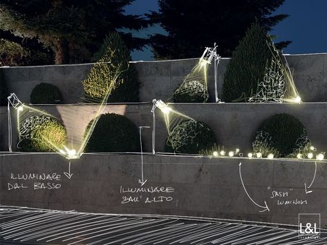 Lighting In Landscape Design, Urban Lighting Design, Blitz Design, Lighting Diagram, Outdoor Lighting Design, Landscape Lighting Design, Architectural Lighting Design, Outdoor Landscape Lighting, Urban Lighting