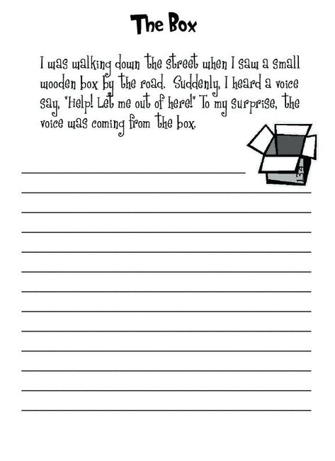 2nd Grade Writing Worksheets - Best Coloring Pages For Kids Grade 3 Creative Writing Worksheets, Art Writing Prompts, Grade 5 Writing Activities, Finish The Story Writing Prompts, Writing Story Ideas, Story Starters For Kids, Esl Writing Activities, Writing Rules, Creative Writing Worksheets