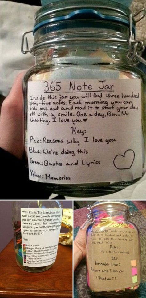 365 Note Jar, Gifts For Boyfriend Long Distance, 365 Jar, Stocking Stuffers For Mom, Stocking Stuffers For Teens, Reasons Why I Love You, Stocking Stuffers For Men, Diy Gifts For Friends, Why I Love You