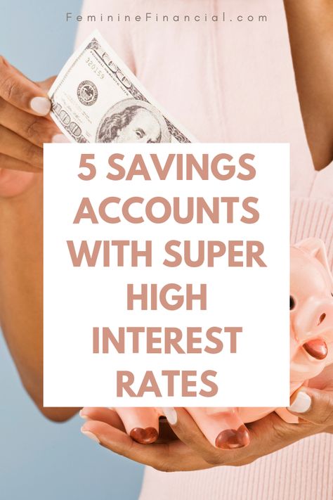 Savings Account For Kids, Best Savings Account, High Interest Savings Account, Personal Savings, High Yield Savings Account, Savings Accounts, High Yield Savings, Money Plan, Tips Saving Money