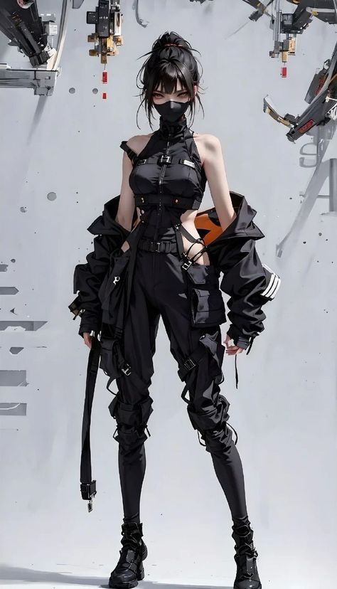 Cyberpunk Outfit Women, Scifi Outfit, Cyberpunk Outfit, Techwear Outfits, Cyberpunk Clothes, Cyberpunk Girl, Cyberpunk Aesthetic, Cyberpunk Fashion, Cyberpunk Character