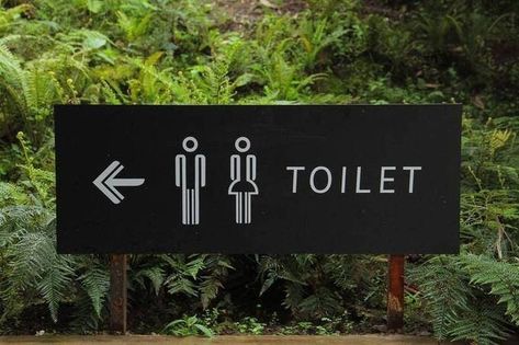 Logo Wc, Wc Sign, Toilet Stains, Composting Toilets, Richard Meier, Camping Toilet, Toilet Sign, Sign Man, Portable Toilet