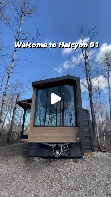 Fritz Tiny Homes on Instagram: "Packing so much life and luxury into 28 feet! This is our Halcyon 01 tiny home model. Ready for full time living or that vacation getaway house. This specific home was built for our clients Lindsey & Chris. Its is now a vacation rental in Cherhill, AB 🇨🇦 that is part of an ecotourism resort. They wanted to provide a getaway for people to unplug and rest in nature. @refuge_bay We love being a part of our client's journey and seeing all they ways small spaces are helping people live more intentionally. A full length tour of this tiny home model can be found on our website. #tinyhome #tinyhomeonwheels #tinyhometours #tinyhouseliving #vacationrental #cabininthewoods" Tiny Home Vacation Rentals, Getaway House, Home Model, House Cabin, Tiny House Cabin, Cabin In The Woods, Tiny House Living, Tiny Home, Tiny Living