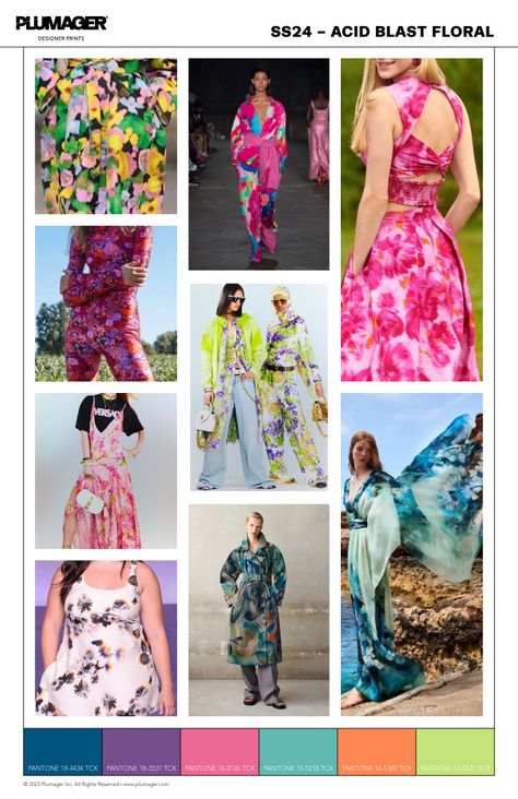 Print Trend Forecast - Spring / Summer 2024 – Plumager, Inc. Summer 2023 Pattern Trends, Fashion Forecast 2024 Spring Summer, Print Trend Ss24, Summer 2024 Print Trends, Summer 2024 Colour Trends, Fashion Forecast 2023/24 Spring Summer, 2024 Spring Summer Fashion Print Trends, Spring Summer 2024 Trends Fashion, 2024 Trend Forecast