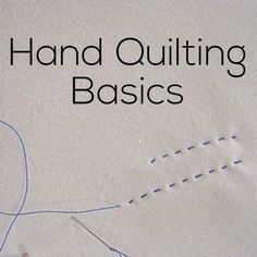 Free Hand Quilting, How To Hand Quilt, Easy Hand Quilting, Hand Quilting Patterns, Quilting Tutorial, Quilting 101, Knitting Group, Quilting Videos, Start Quilting