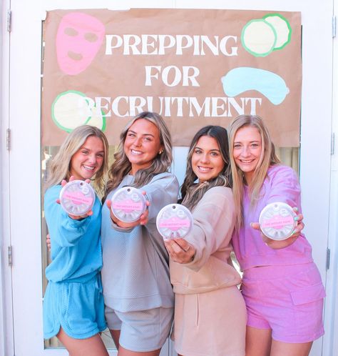 Recruitment Event Ideas Sorority, Pre Recruitment Themes, Formal Recruitment Themes, Sorority Recruitment Events, Work Week Themes, Recruitment Event Ideas, Recruitment Themes Sorority, Recruitment Ideas, Recruitment Workshop Ideas Sorority