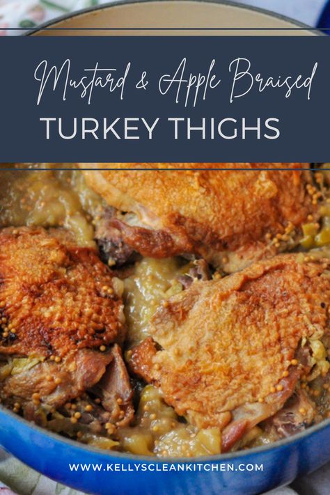 Turkey Leg And Thigh Recipes, Crock Pot Turkey Thighs, Bone In Turkey Thigh Recipe, Dark Meat Turkey Recipes, Boneless Turkey Thigh Recipes, Crockpot Turkey Thighs, Turkey Thighs Crockpot, Turkey Thigh Recipes Slow Cooker, Turkey Thighs Recipe