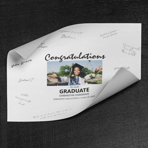 Poster Advertisement, Graduate Photo, Graduation Poster, Unique Graduation Gifts, Template Text, Graduation Thank You Cards, Senior Gifts, Congratulations Graduate, High School Classes