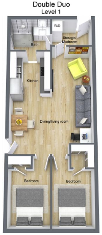 Container Living, Storage Container Homes, Building A Container Home, Container House Plans, Casa Container, Shipping Container House, Tiny Spaces, Container House Design, Shipping Container Homes