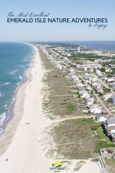 Nature is a wonderful companion. Here are some local favorite spots in Emerald Isle, NC where you can enjoy the serene coastal beauty. They're not far from your Emerald Isle vacation rental, so explore more! Emerald Isle North Carolina, Beach Vacation Tips, Emerald Isle Nc, Nc Beaches, Beach Hammock, Emerald Isle, Nature Adventure, Beach Town, Beach Fun