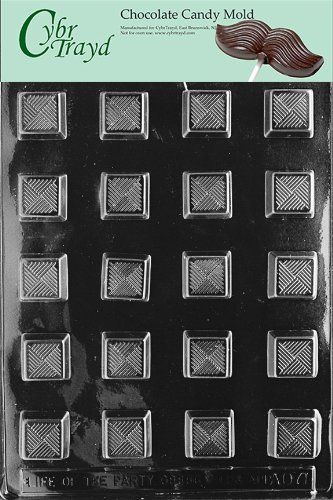 Cybrtrayd AO071 Traditional Square Chocolate Candy Mold with Exclusive Cybrtrayd Copyrighted Chocolate Molding Instructions ** For more information, visit image link.(This is an Amazon affiliate link and I receive a commission for the sales) Caramel Chocolate Bars, Chocolate Molding, Cannibis Recipes, Caramel Chocolate Bar, Candy Making Supplies, Chocolate Candy Molds, Incredible Edibles, Themed Desserts, Caramel Chocolate