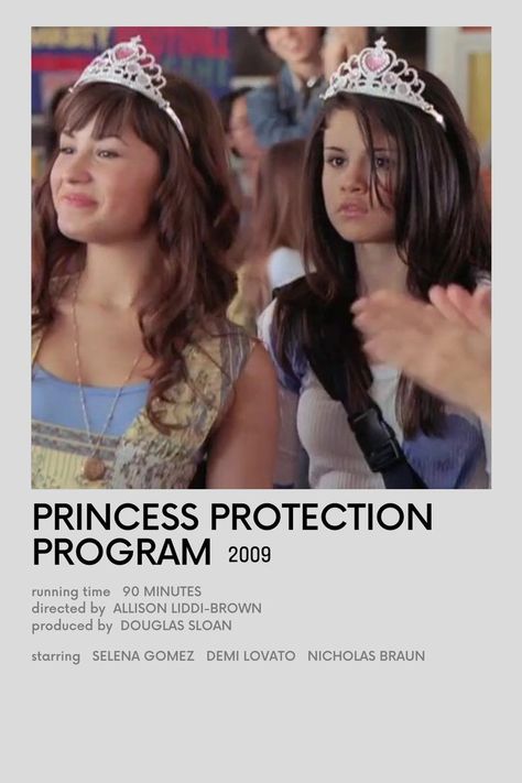 Selena Gomez Movies, Princess Protection Program, Poster Polaroid, Princess Movies, Movie Posters Minimalist, Movie Wallpapers, Victoria Justice, Demi Lovato, The Princess