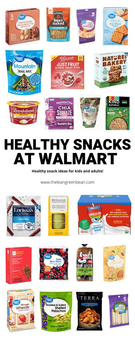 Best Healthy Walmart Snacks 8 Easy Healthy Snacks Store Bought, Healthy Foods To Get From Walmart, Walmart Food Snacks, Healthiest Store Bought Snacks, Healthy Packaged Foods, Organic Snacks At Walmart, Healthy Snacks To Get At Walmart, Healthy Desserts To Buy, Low Calorie Pre Packaged Snacks