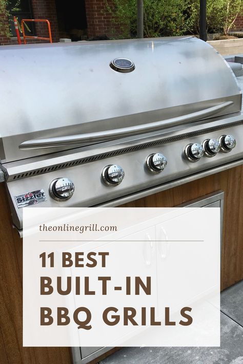 Gas Bbq Grills Outdoor Kitchens, Built In Gas Bbq, Gas Bbq Ideas, Gas Grill Ideas Design, Built In Bbq Ideas Outdoor Barbeque, Outdoor Barbeque Party, Best Outdoor Grills, Built In Bbq Grill, Gas Barbecue Grill