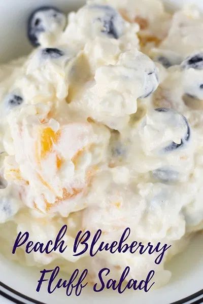 Blueberry Fluff Salad, Blueberry Fluff, Fluff Recipes, Fluff Salads, Sweet Salads, Congealed Salad, Fluff Salad Recipes, Cottage Cheese Desserts, Cottage Cheese Salad