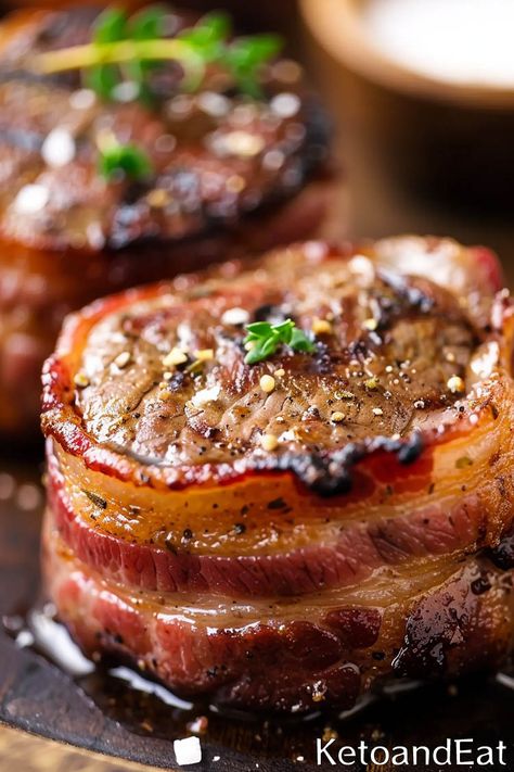 Bacon Wrapped Filet Mignon- Great Carnivore Diet Recipe Bacon Wrapped Filet Mignon In The Oven, Petite Filet Of Beef, Bacon Wrapped Filet Mignon Air Fryer, Baked Filet Mignon Oven, Sauce For Filet Mignon, Filet Mignon Recipes Grilled, Bacon Wrapped Filet Mignon, Bacon Wrapped Tenderloin