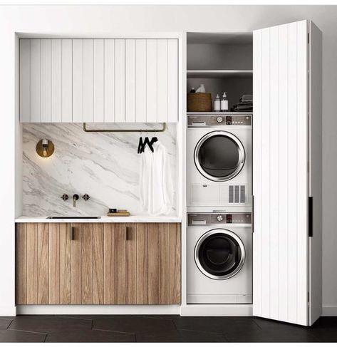 Scandinavian Laundry Room, Laundry Room Dimensions, Laundry Cupboard, Utility Room Designs, Dream Laundry Room, Laundry Room Renovation, Laundry Design, Modern Laundry Rooms, Laundry Room Remodel