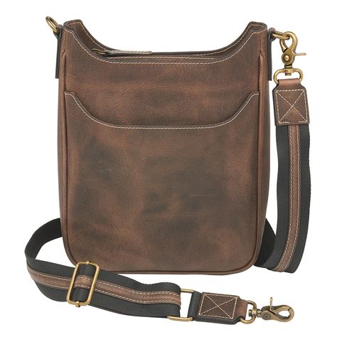 GTM Original NEW Conceal Carry Mail Pouch Crossbody Purse! Take A Trend and Make it Work For Your Protection The Leathers: Distressed Full grain Buffalo Leather Our own development Rich distressed patina appears with age and use Softens from oils and wax infused in tanning process Rugged and Durable Grain and Color is Conceal And Carry Purse For Women, Black Hook, Sling Pack, Buffalo Leather, Leather Bags Handmade, Waist Pack, Make It Work, Black Slip Ons, Perfect Bag