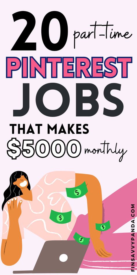 Need a part-time side hustle? Check out the best Pinterest remote jobs from home. Boost your career with online opportunities that require no experience. Work at home as a VA and enjoy the flexibility and extra income. Perfect for enhancing your career while maintaining a convenient and rewarding work-life balance. Typing Jobs From Home, How To Get Money Fast, Typing Jobs, Jobs From Home, Ways To Get Money, Jobs For Teens, Online Jobs From Home, Money Making Jobs, High Paying Jobs