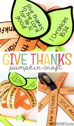 Fall Sunday School Crafts, Thanksgiving Bible Lesson, Thankful Crafts, Thanksgiving Lessons, Jesus Crafts, Children's Church Crafts, Pumpkin Craft, Mrs Jones, Thanksgiving Activities For Kids