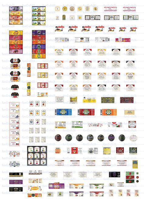 170 Printable miniature canned food and sauces for Miniature Dollhouse 1:12 scale | Miniature Food | Miniature Grocery Store | Digital File от KamiCraftsUA на Etsy Miniature Kitchen Printables, Dollhouse 1:12, Dollhouse Printables 1:12, 1 12 Scale Miniatures Printables Free, Miniature Printables Food, Free Miniature Printables 1:12, Miniature Printables Templates, Miniature Grocery Store, 1 12 Scale Miniatures Diy