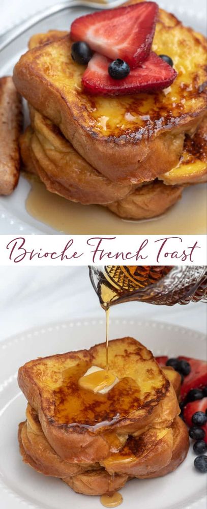 Brioche French Toast Recipe, Elegant Breakfast, Sweet Egg, French Bread French Toast, Toast Pizza, Brioche French Toast, Best French Toast, Chicken Breakfast, Make French Toast