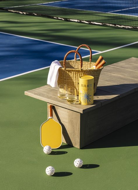 Pickleball Courts, Tennis Aesthetic, Tennis Party, Food Photoshoot, Pickleball Court, Summer Yellow, Beach Tennis, Tennis Clubs, Unique Experiences