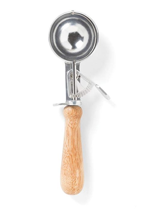 Fox Run 8664 Vintage Trigger Ice Cream Scoop, 9", Beachwood and Aluminum Aluminum Kitchen, Ice Cream Scooper, Cupcake Pan, Ice Cream Sundae, Luxury Vinyl Plank, Ice Cream Scoop, Wood Handle, Summer Top, Vintage House