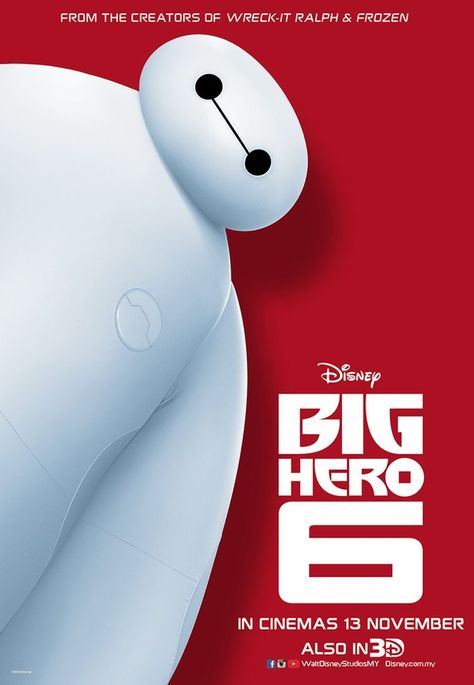 Hero 6 Movie, Animated Movie Posters, Superhero Stories, Disney Font, Disney Animated Movies, Walt Disney Animation, Animation Movie, Hero 6, Big Hero 6