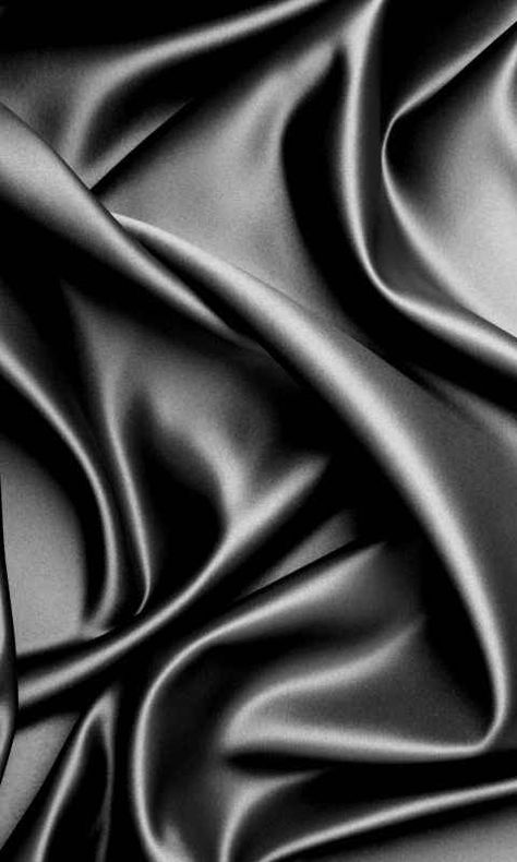 Grey silk Black Satin Wallpaper, Satin Wallpaper, Satin Noir, Silk Wallpaper, Black Textures, Black N White, Fabric Texture, Color Textures, Black Wallpaper